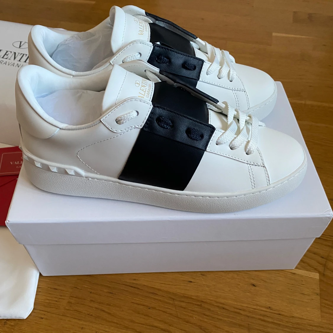 Valentino Garavani Open sneakers vit/svart - 2
