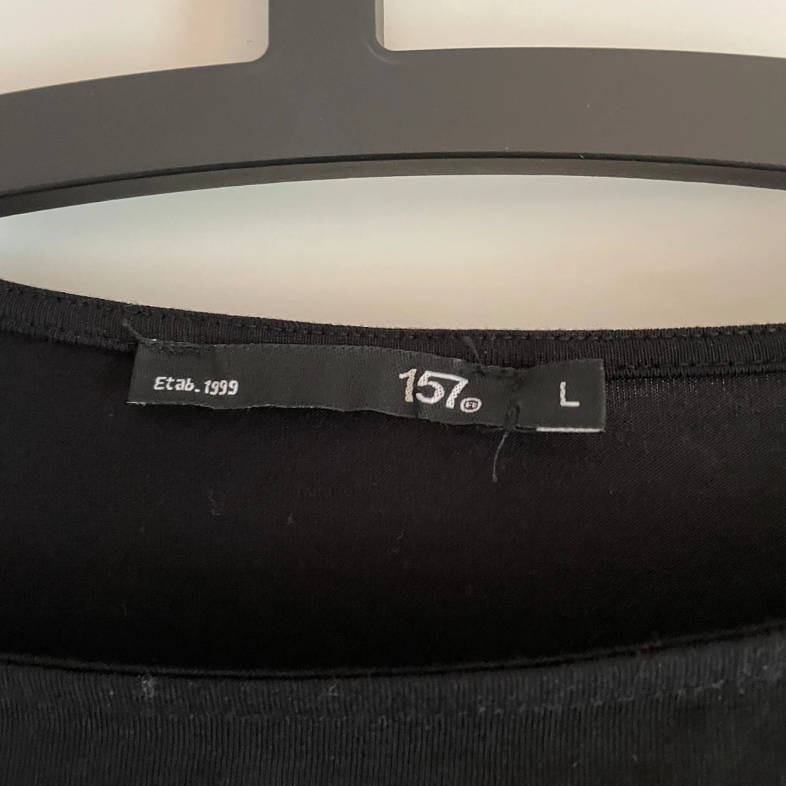 Svart långärmad topp från 157 - 1