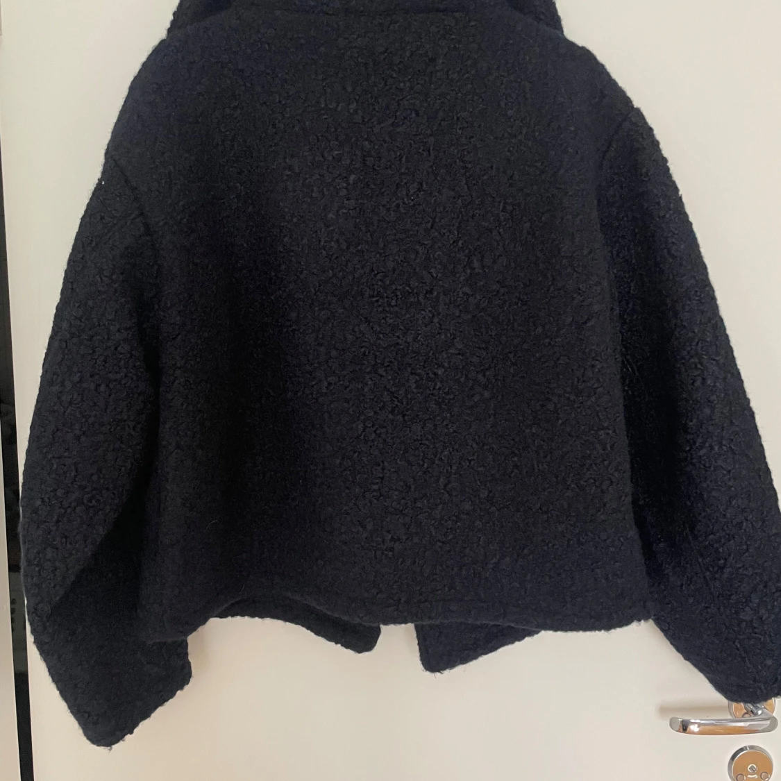 Helt ny Mörkblå teddyjacka från Gina Tricot  - 4