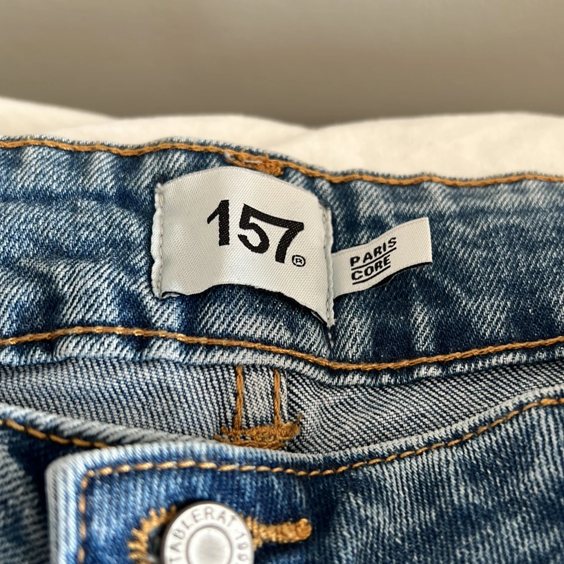 Blå bootcut jeans från Lager 157 - 2