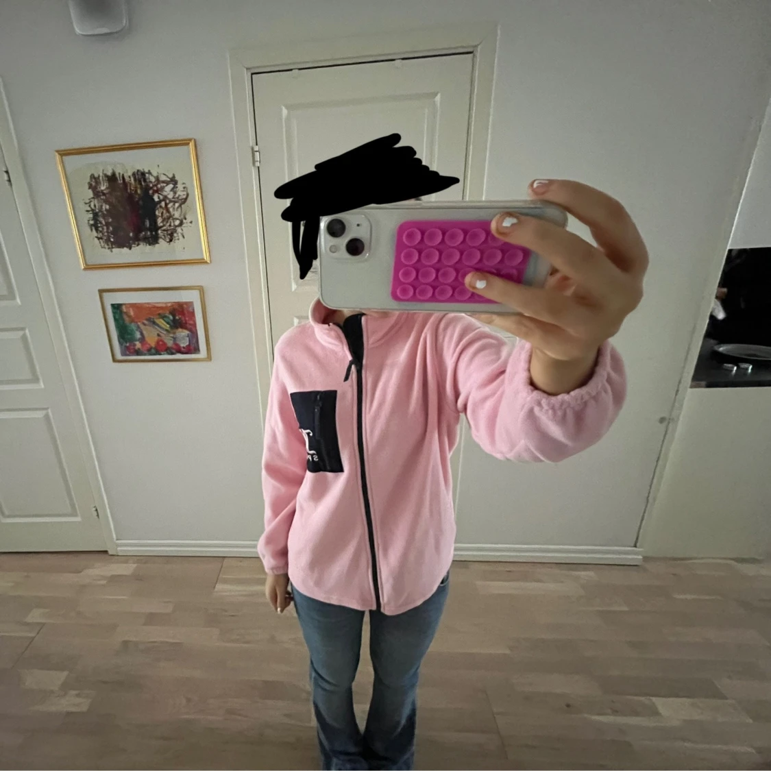 Rosa fleecejacka från Juicy Couture - 1