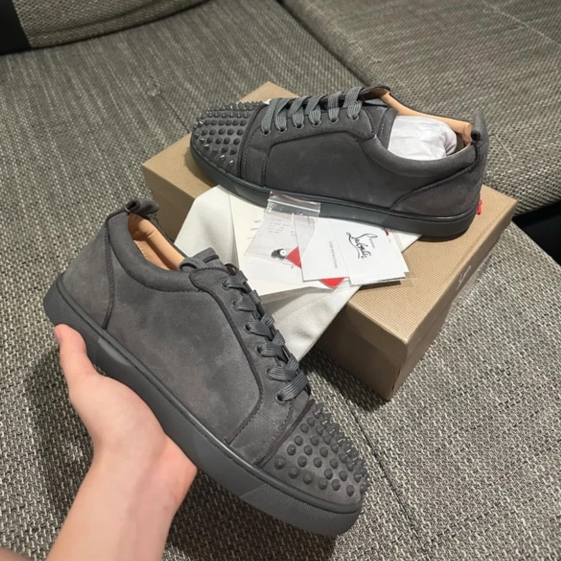 Christian Louboutin grå - 1