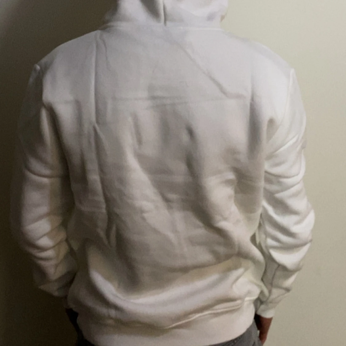 Vit hoodie från Dsquared2 med färgstänk - 1