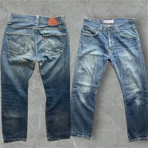 Levis 506 straight vintage  - Sjukt snygga Levis jeans! Modellen är 183 cm. Skriv vid funderingar💬