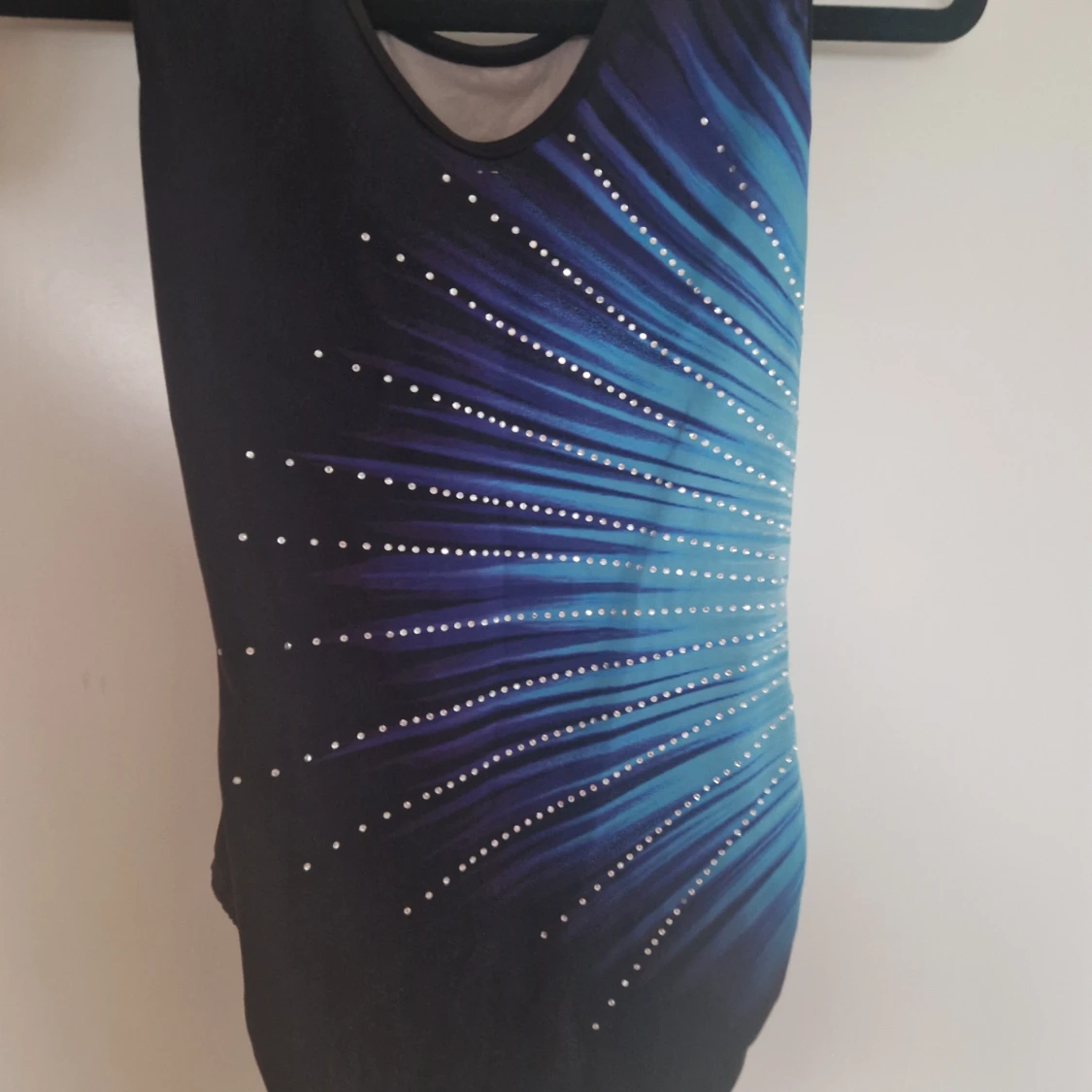 Blå och svart gymnastikdräkt från TreFit - 1