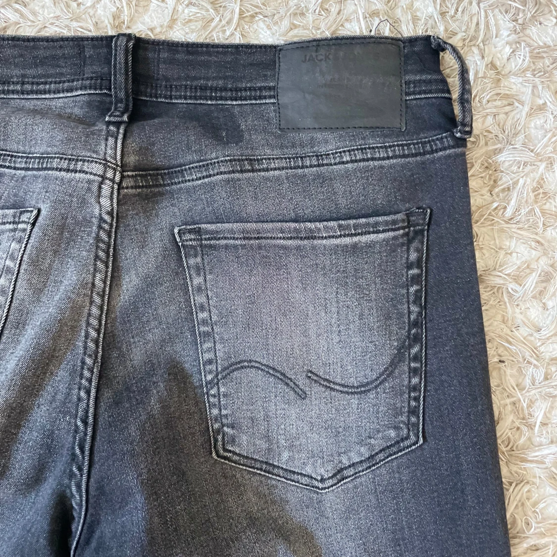 Jack & Jones Slim Glenn svarta jeans - 2