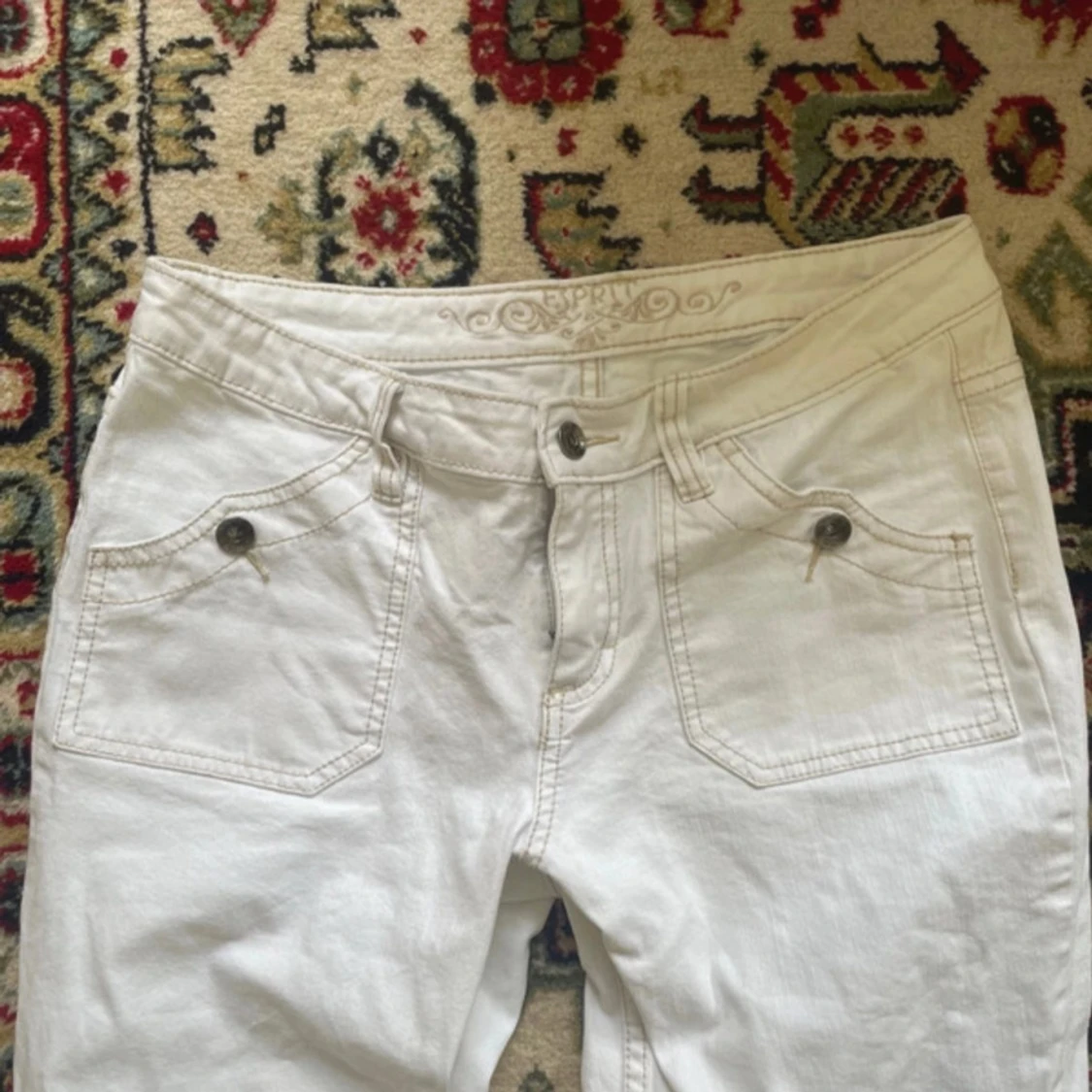 Vita bootcut jeans från Esprit - 2
