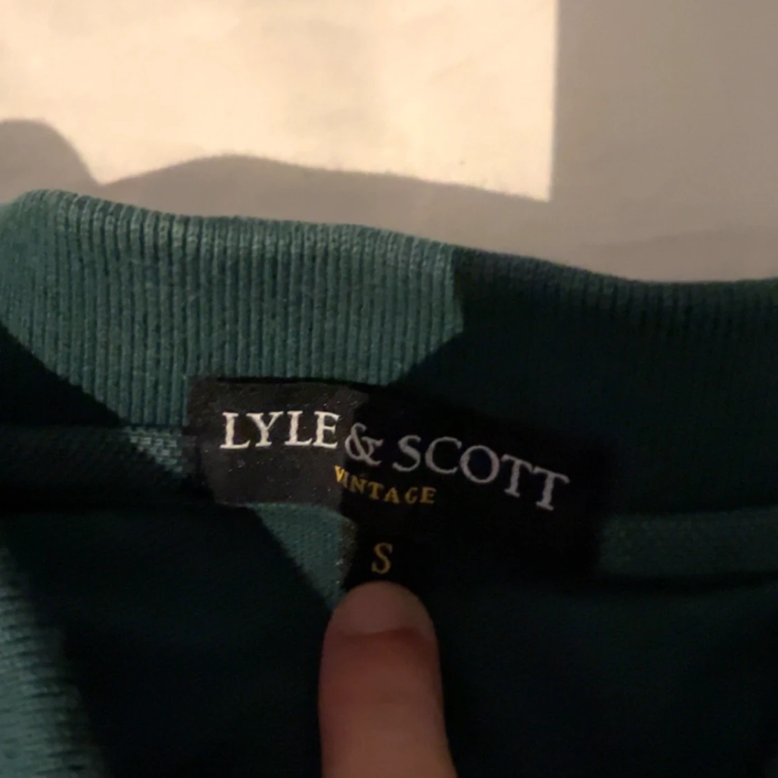 Grön Lyle & Scott piké t-shirt - 1