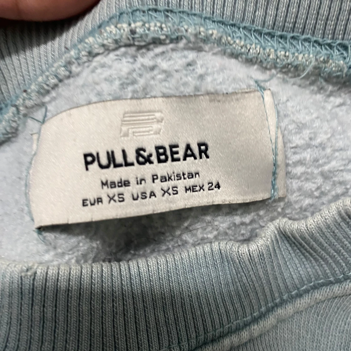 Blå sweatshirt Camden London Pull&Bear - 1