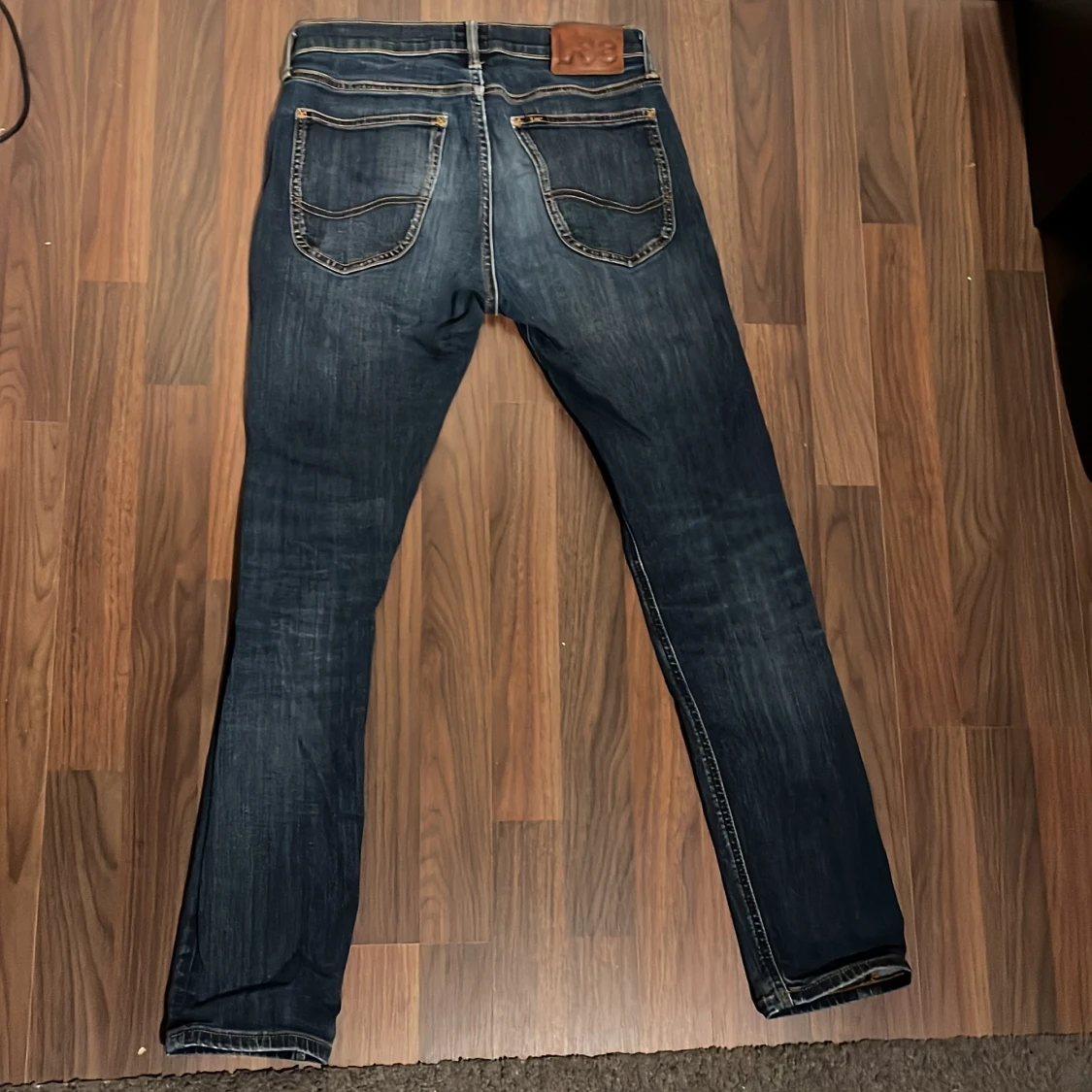 Mörkblå jeans Lee - 1