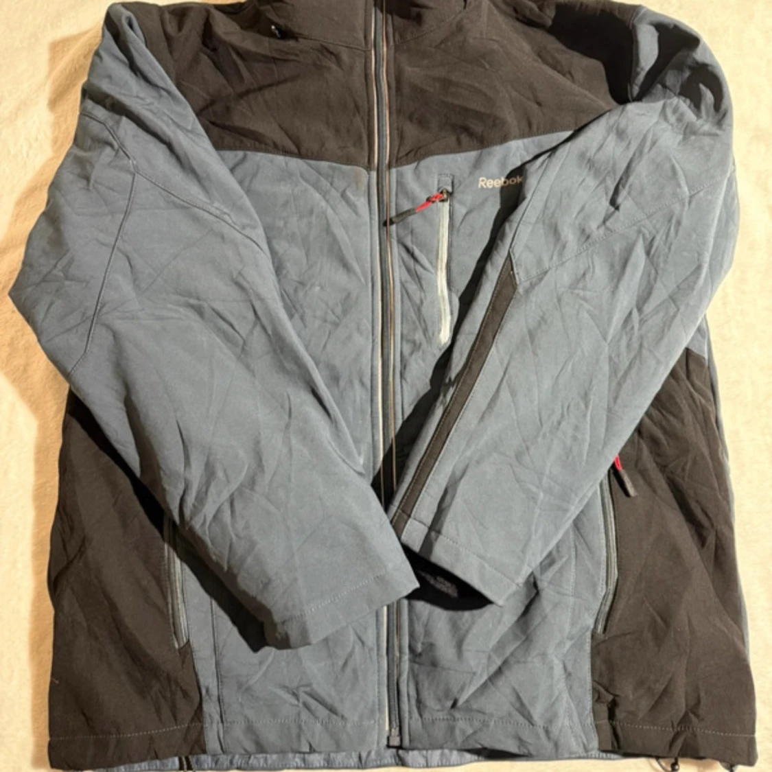 Reebok vindjacka + fleece tröja