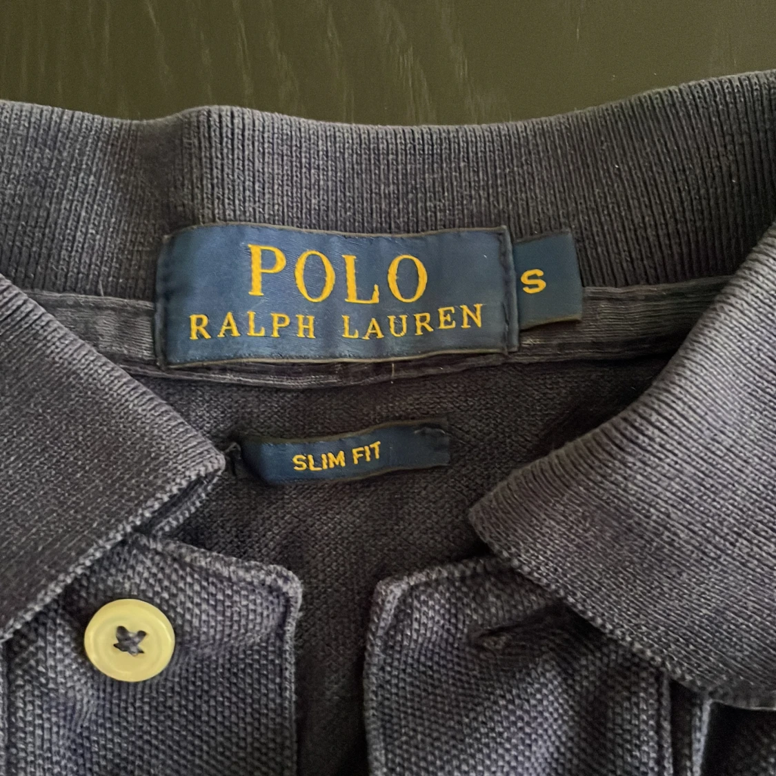 Blå pikétröja från Ralph Lauren - 1