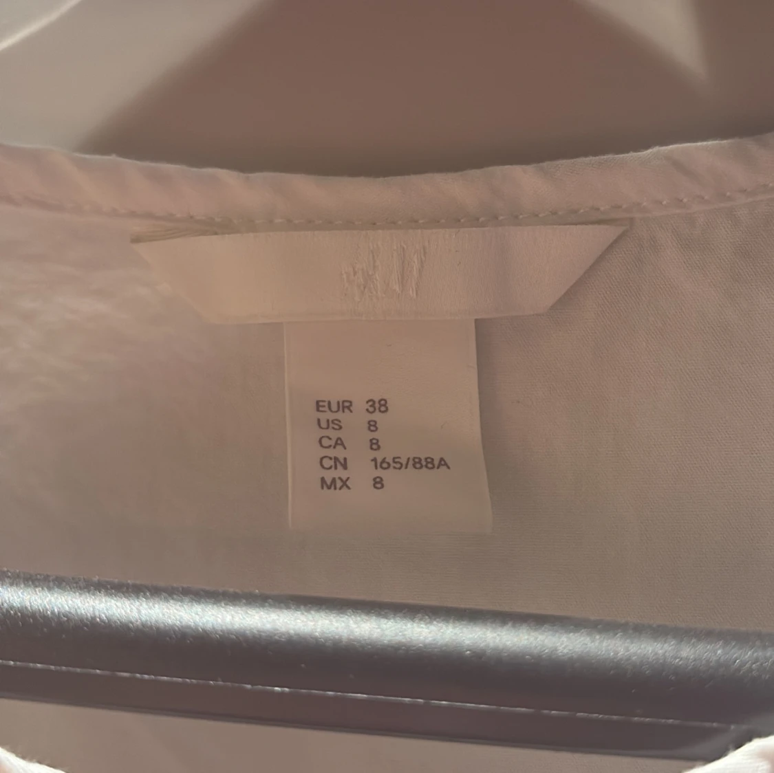 Vit ärmlös topp från H&M - 1