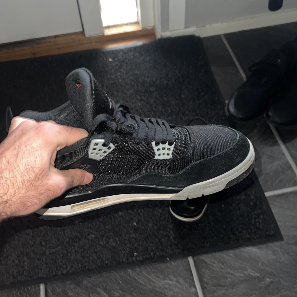 Svarta Nike Air Jordans - 3