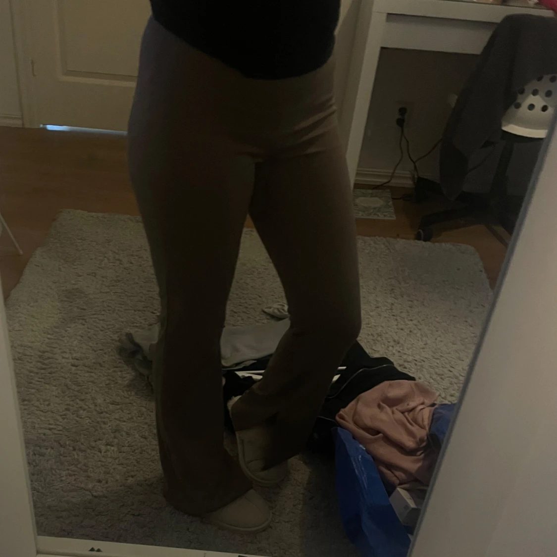 Bruna byxor från 157 - 3