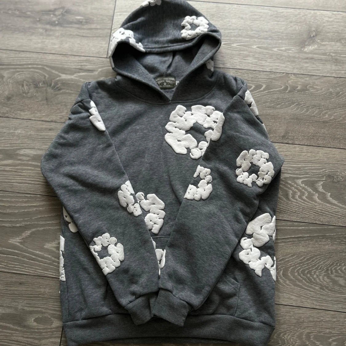 Grå Vit Denim Tears Tröja