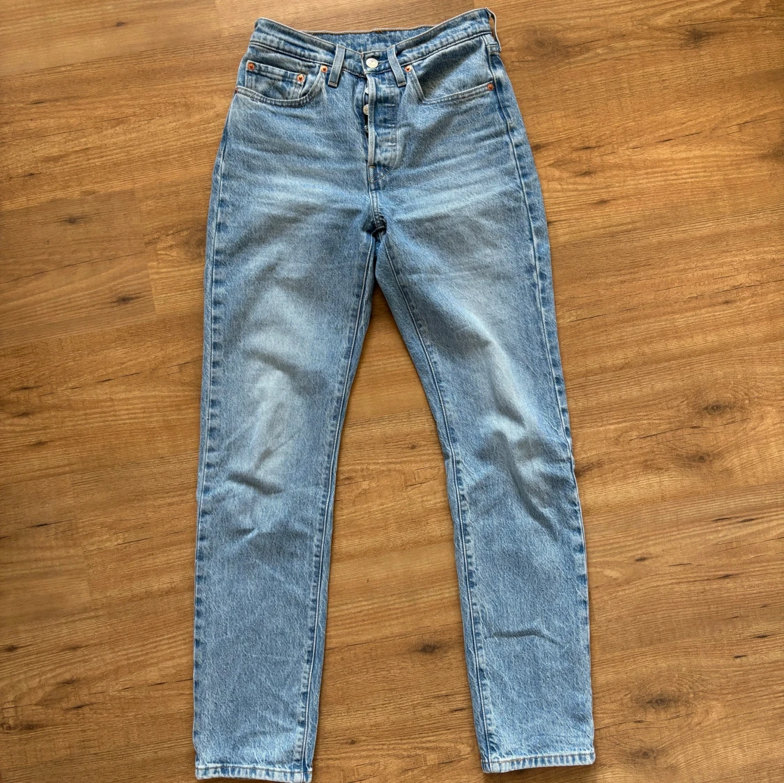 Levis 501 ljusblå jeans
