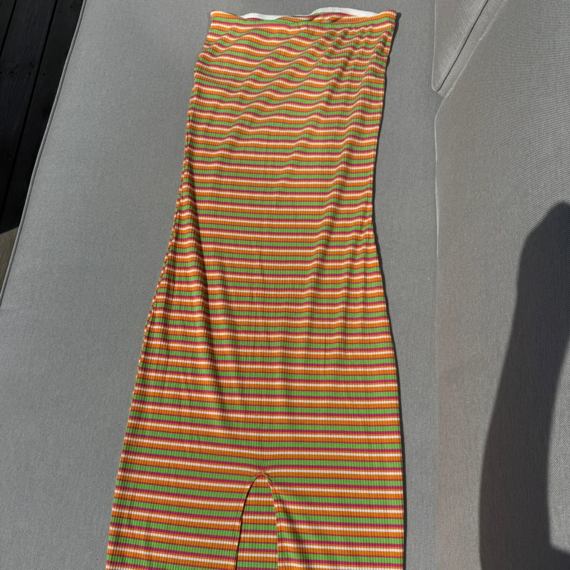 Randig långklänning vero Moda - 1