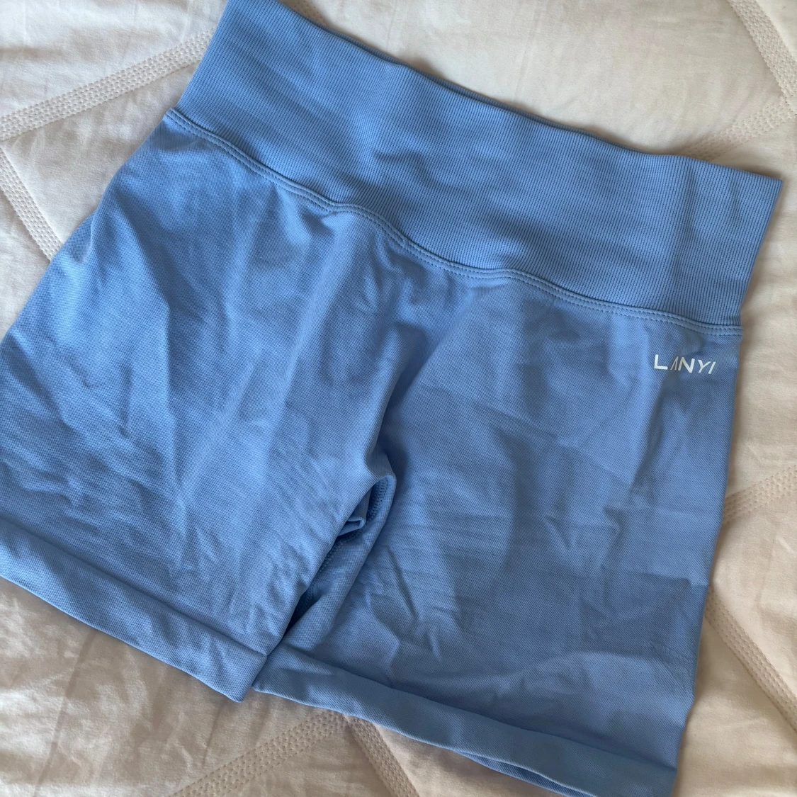 Blå träningstights shorts DFYNE  - 1