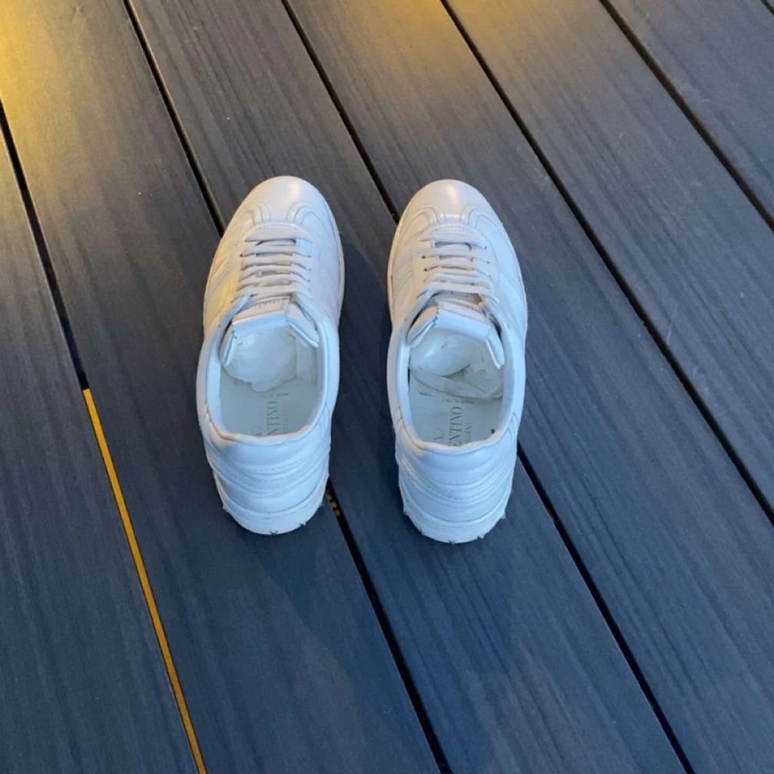 Vita Valentino sneakers med snörning - 2