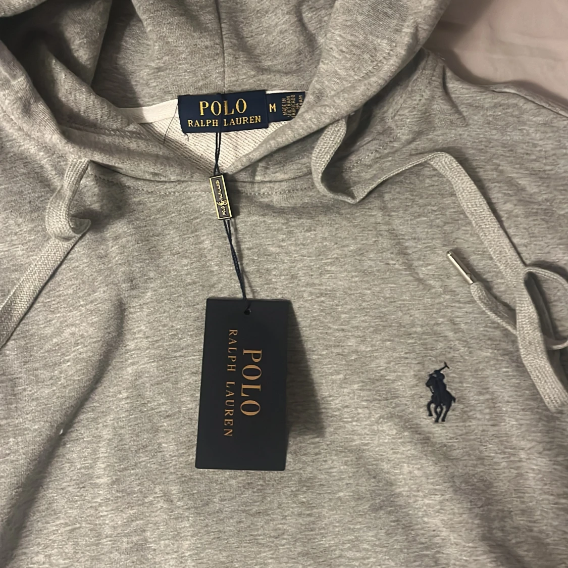 Grå hoodie från Polo Ralph Lauren - 1