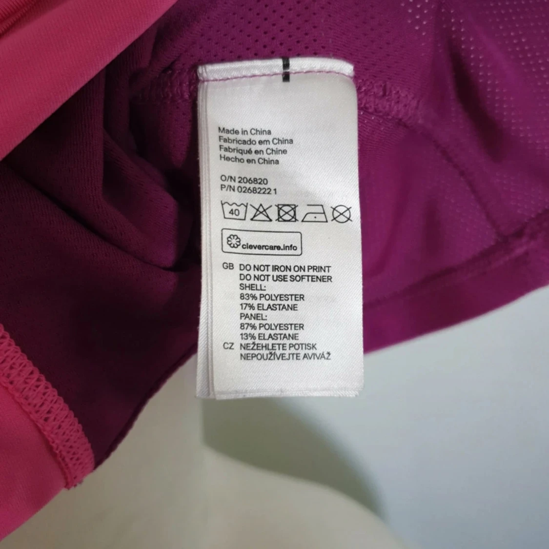 Rosa och lila träningstopp - 4