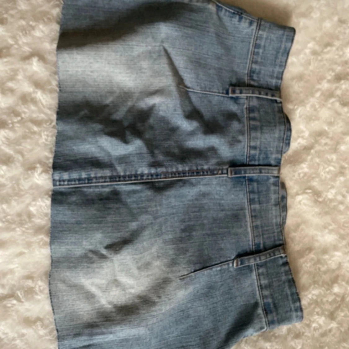 supersnygg vintage jeanskjol - 1