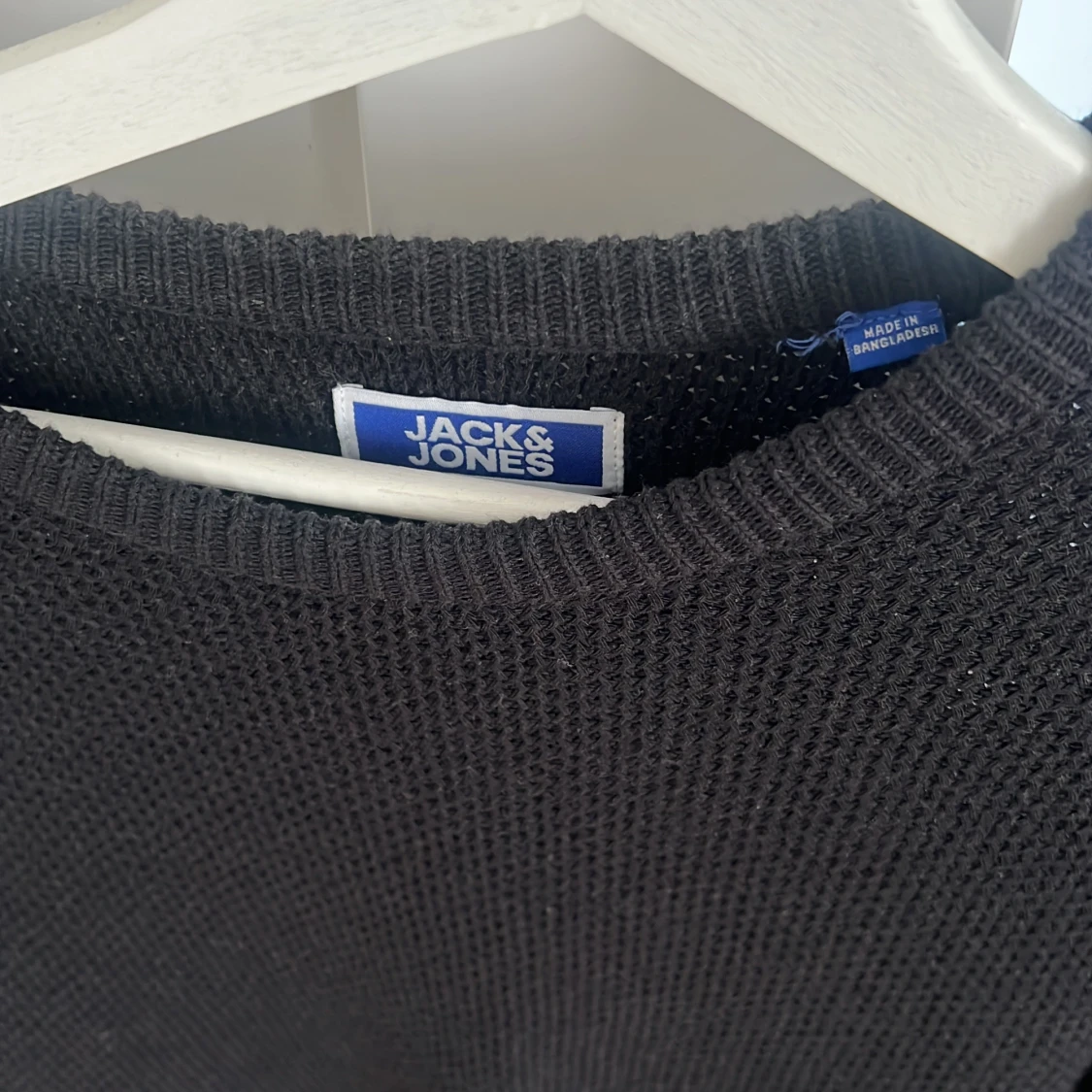 Svart stickad tröja Jack & Jones - 1