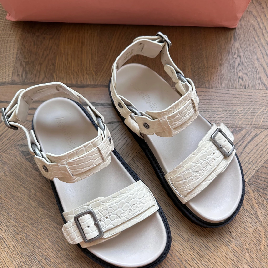 Beige sandaler Acne Studios - 3