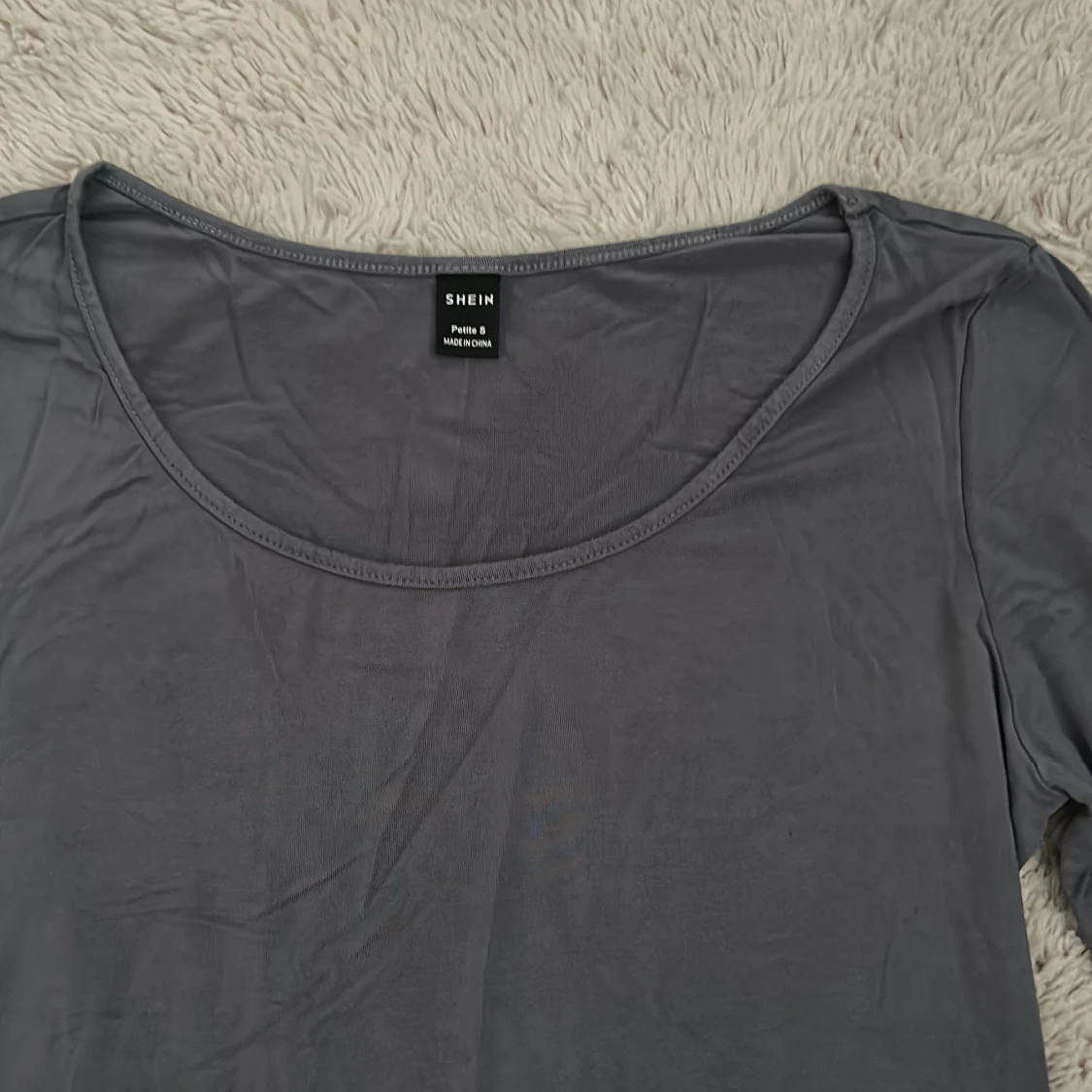 Grå långärmad topp från SHEIN - 1