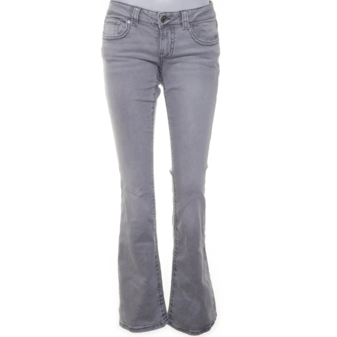 Grå bootcut jeans