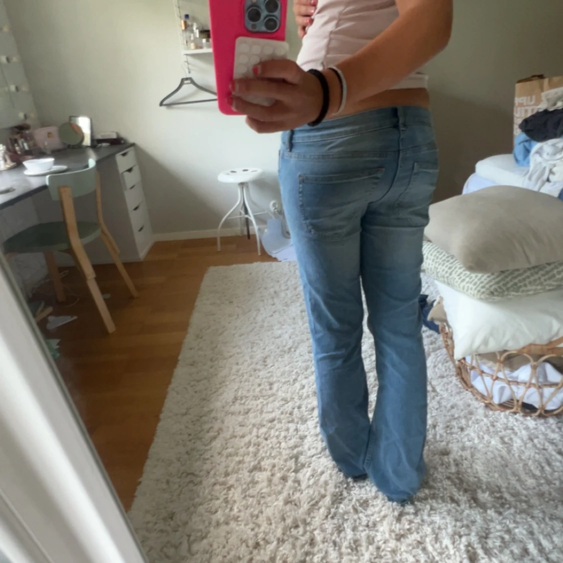 Lågmidjade jeans - 2