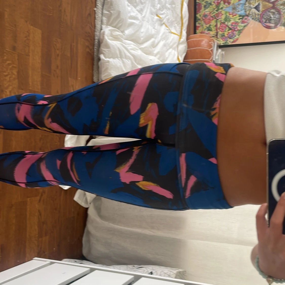 Färgglada leggings från New Balance - 4