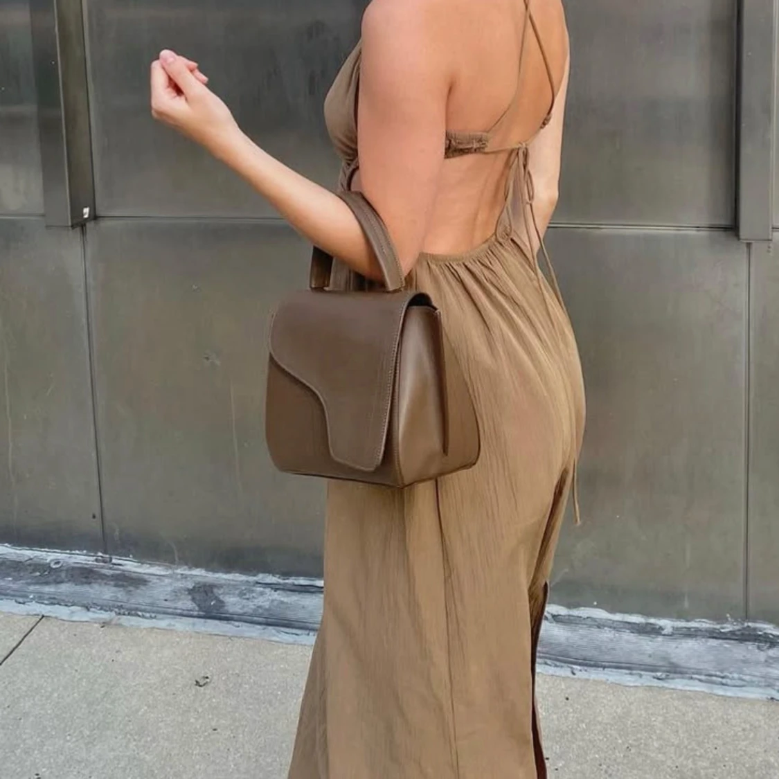 Brun läderväska ATP - 2