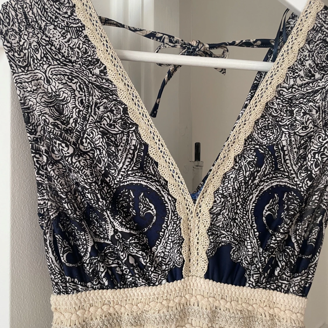 Marinblå långklänning - 2