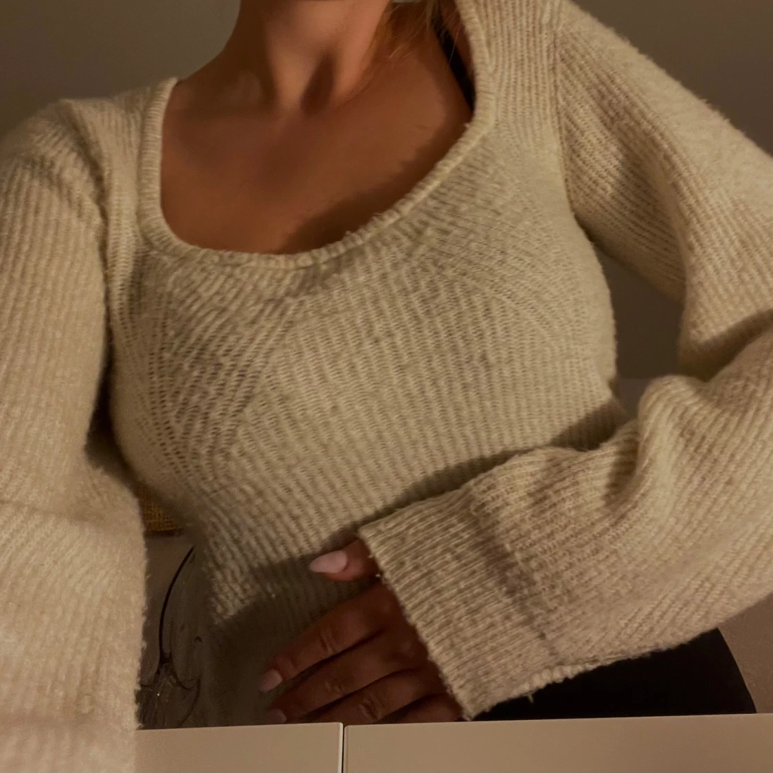 Supermysig stickad tröja!! 