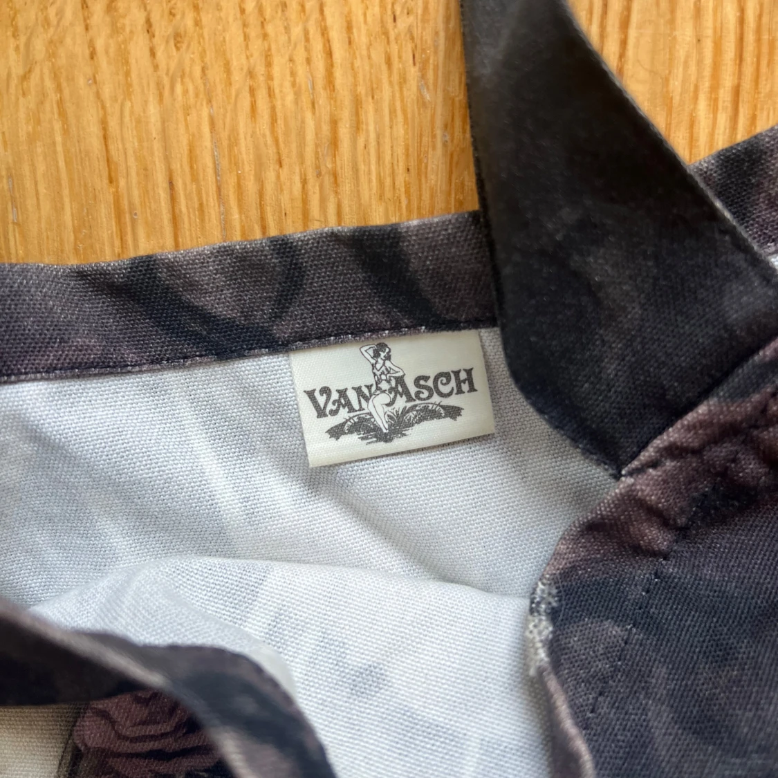 Svart shoppingväska Van Asch med tryck - 2