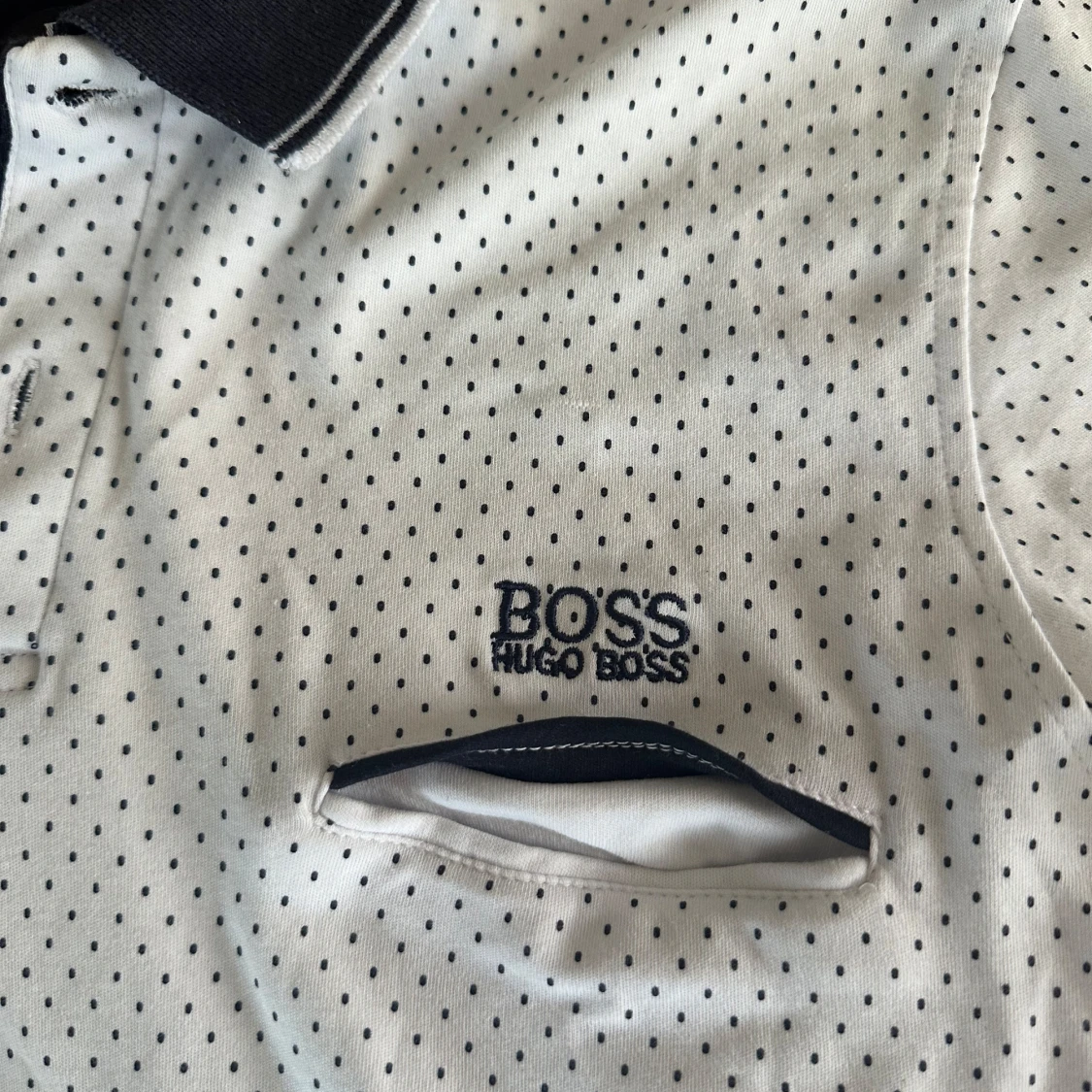 Vit piké från Hugo Boss - 1