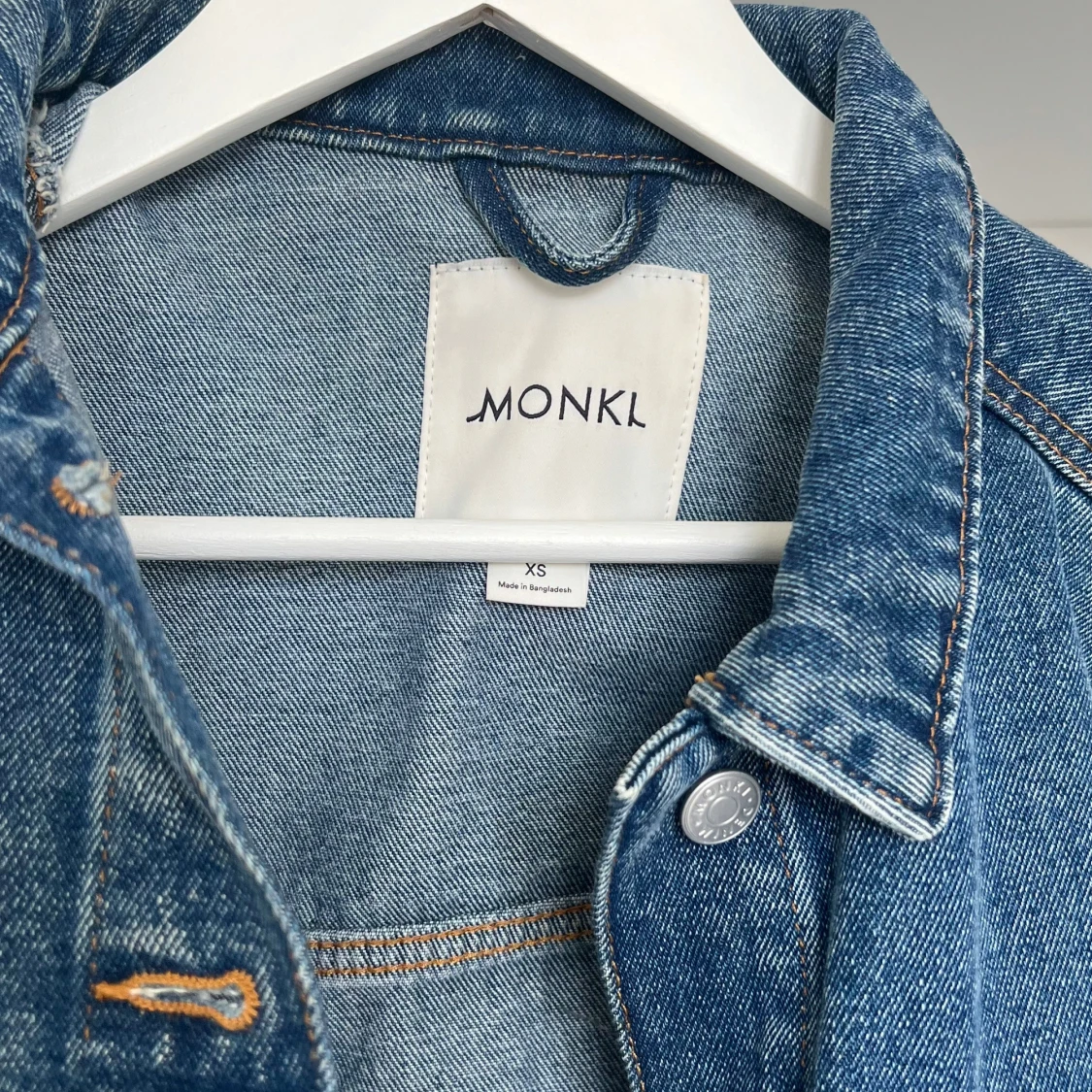Blå jeansjacka från Monki - 1