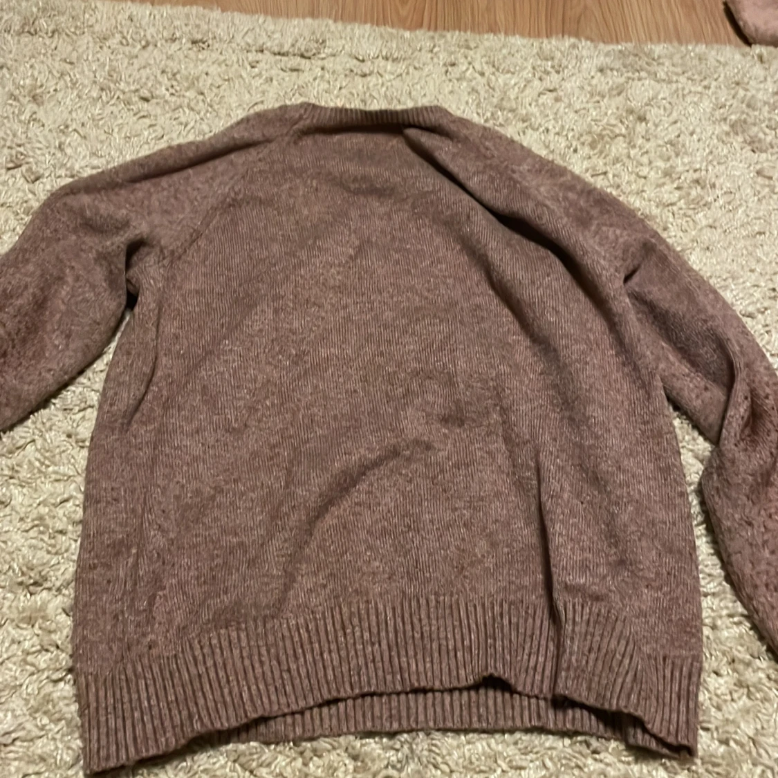 Rosa stickad tröja från ONLY - 2