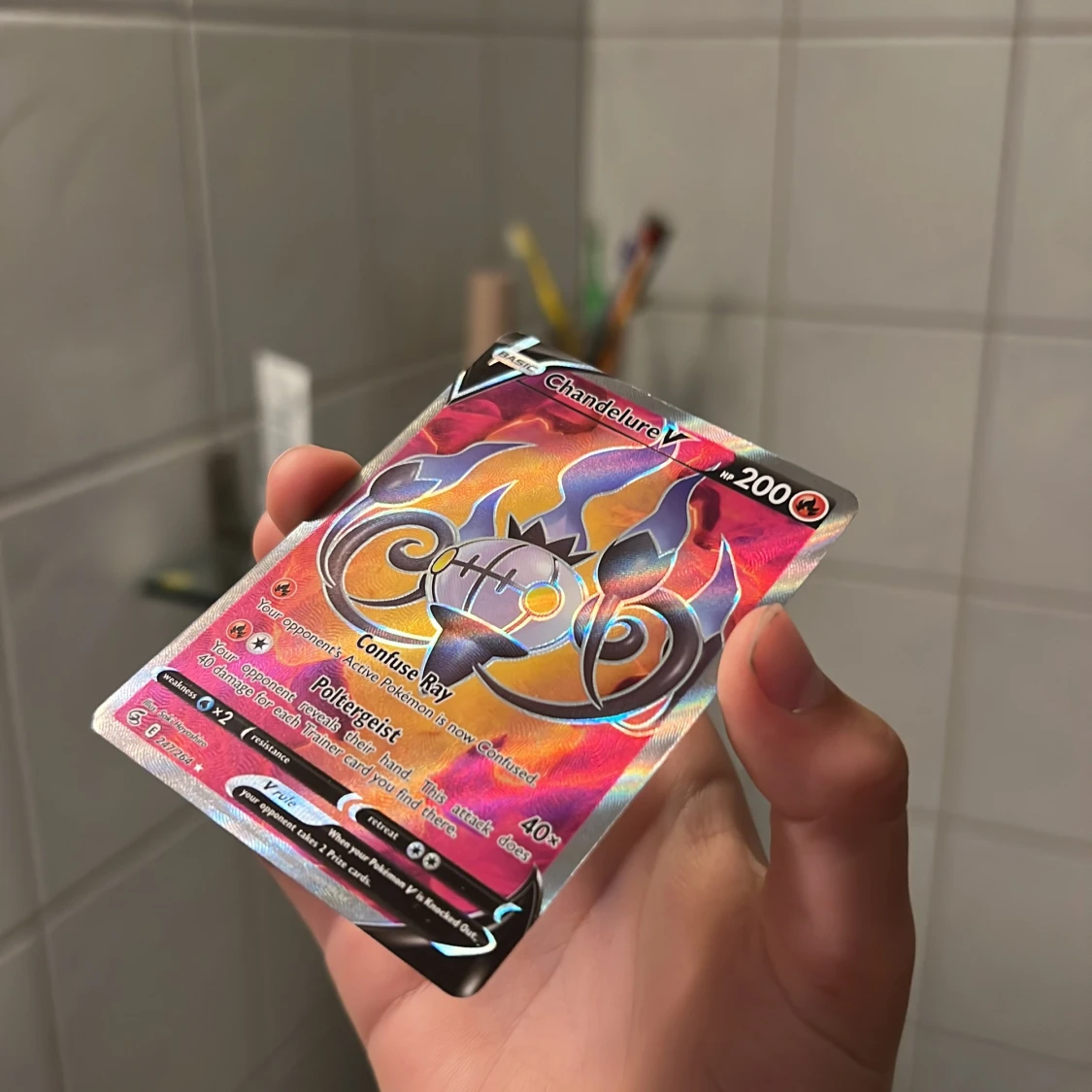 Chandelure V Pokémonkort - 2