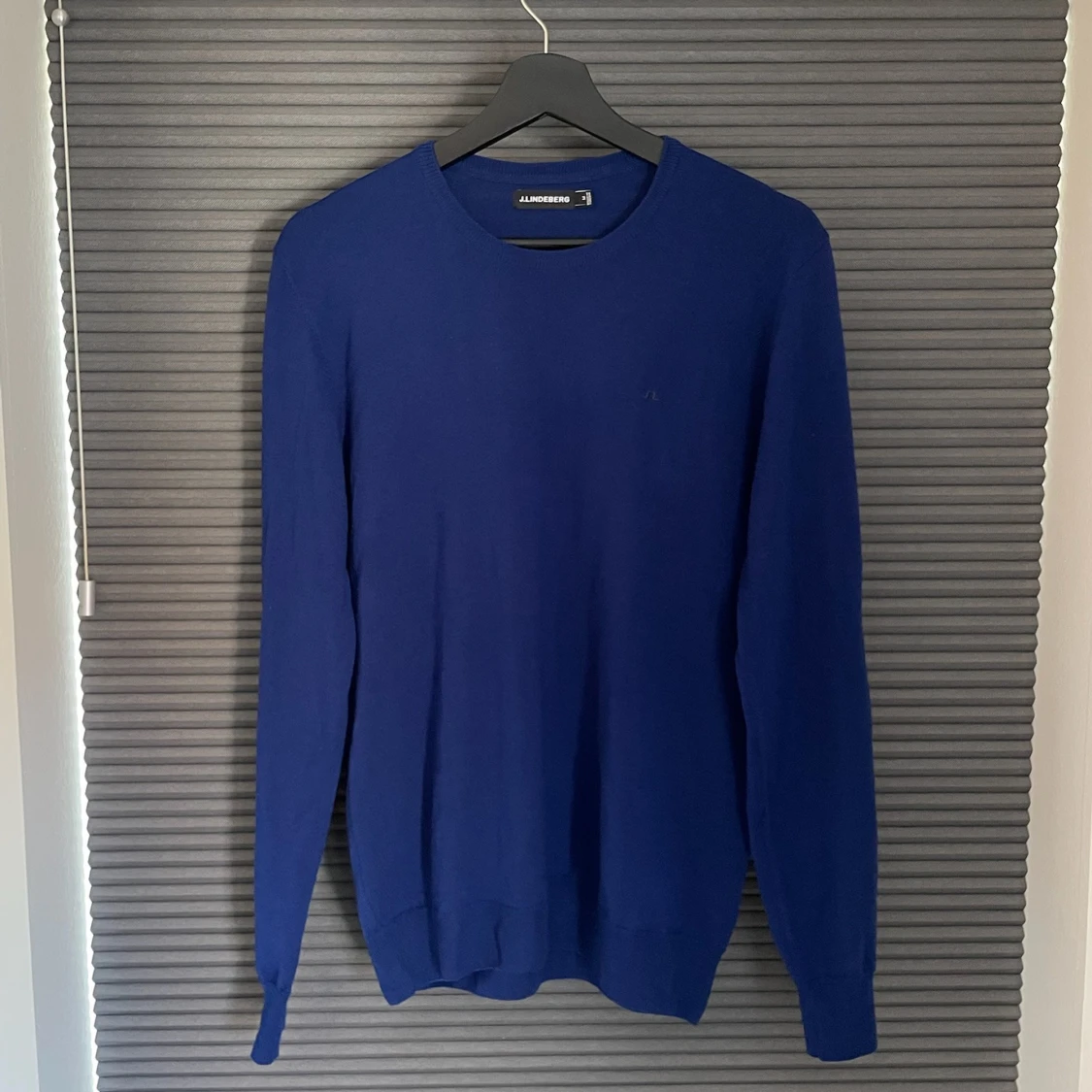 Tunn Stickad J.Lindeberg Crewneck