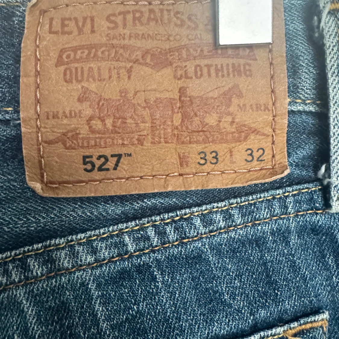 Levi's 527 bootcut jeans blå - 2