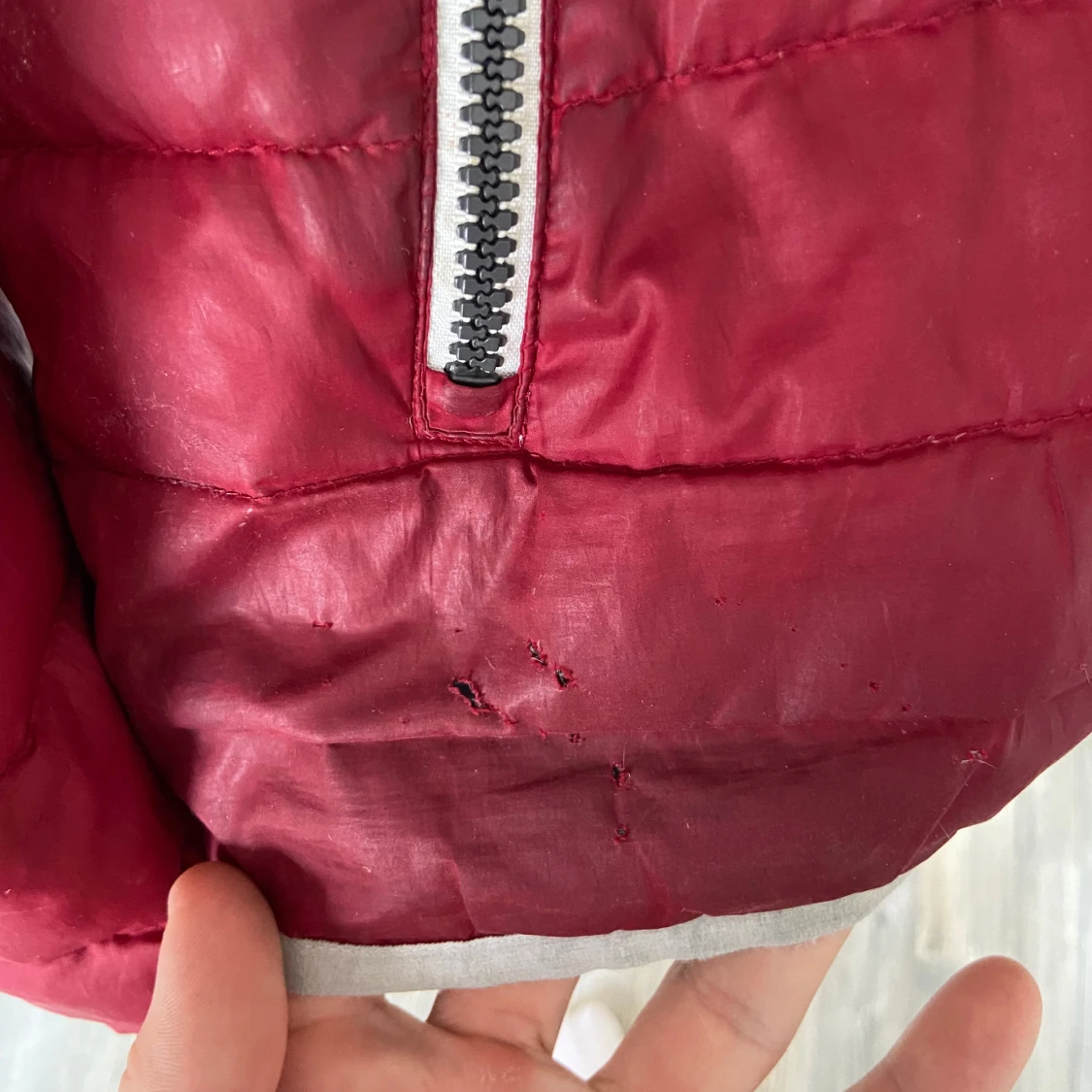 Röd pufferjacka från Colmar - 2