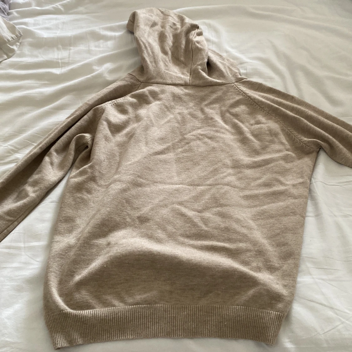 Beige merinoull hodie - 2