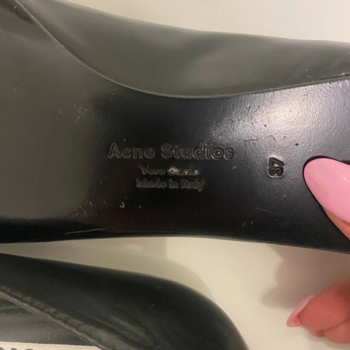 Svarta ballerinaskor från Acne Studios - 2