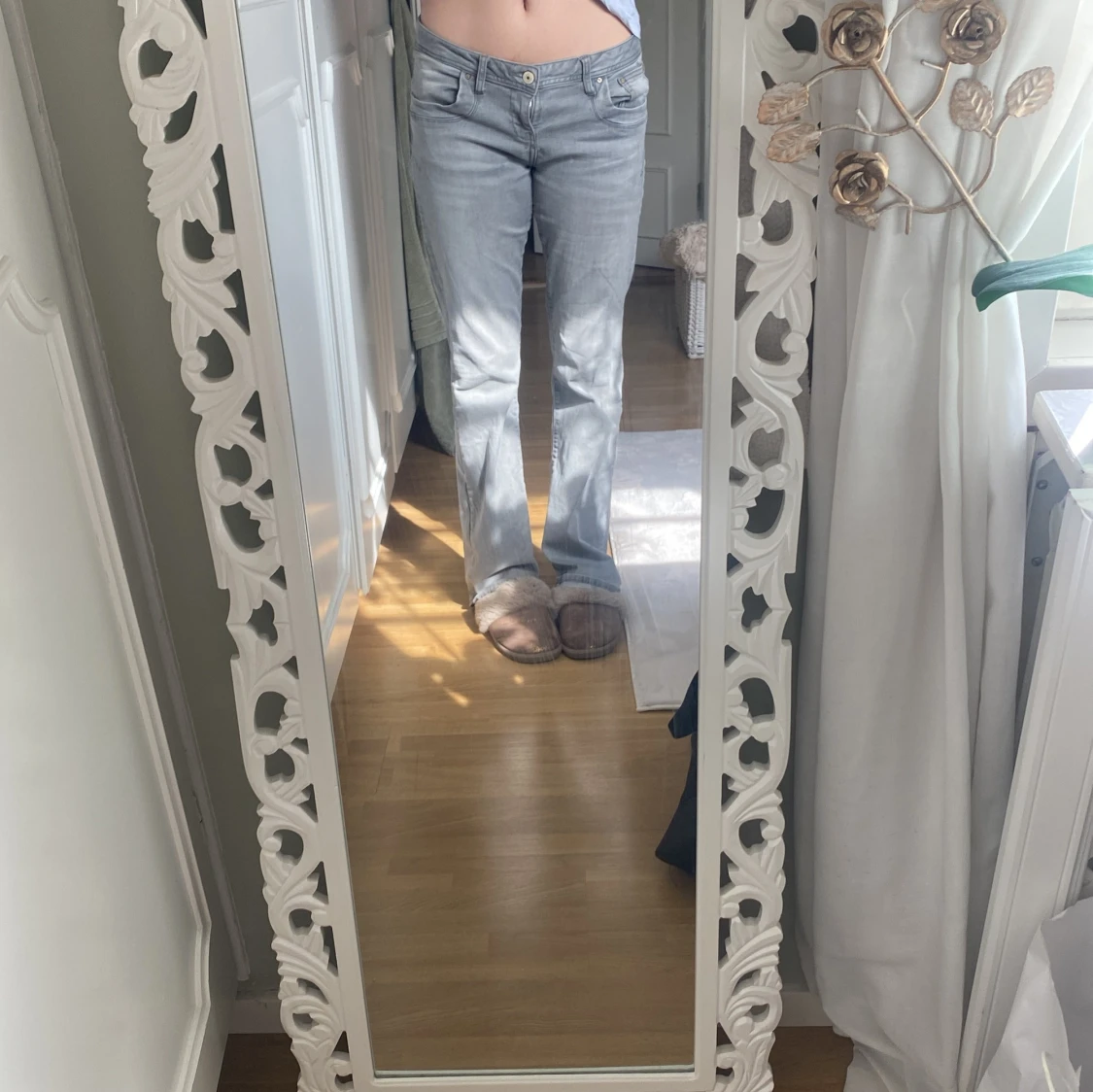 Ljusgrå jeansbyxor från LTB - 2