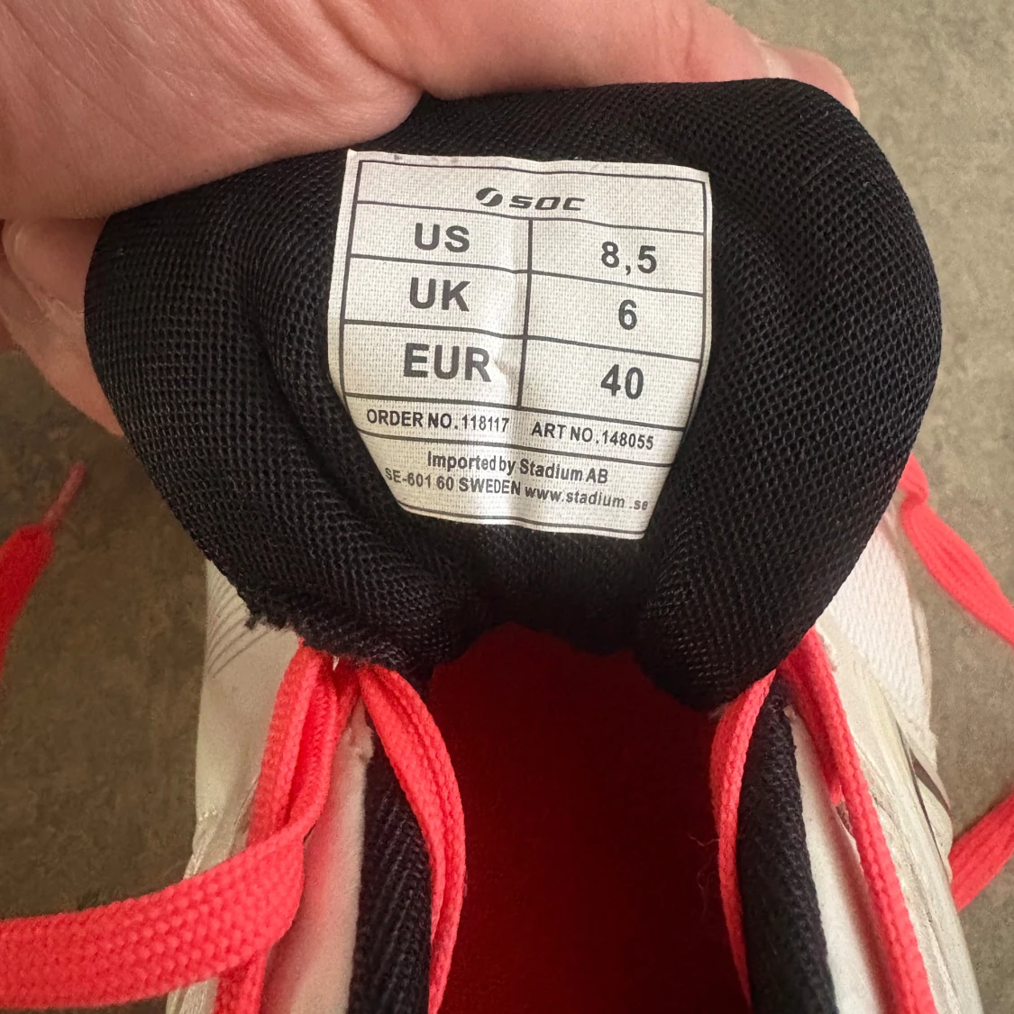 Vita sneakers från SOC - 4