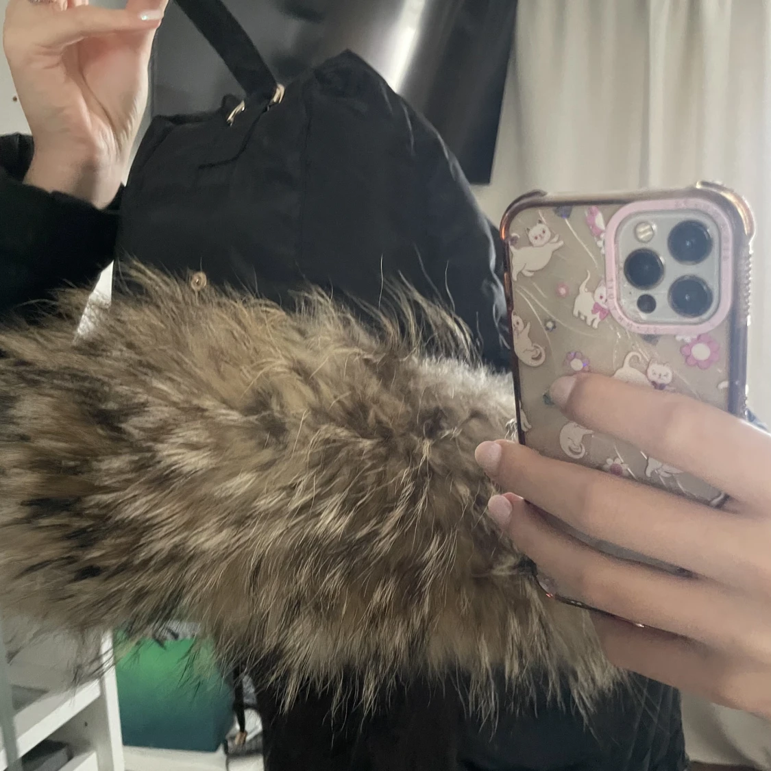 Hollies Vinterjacka med äkta päls - 91