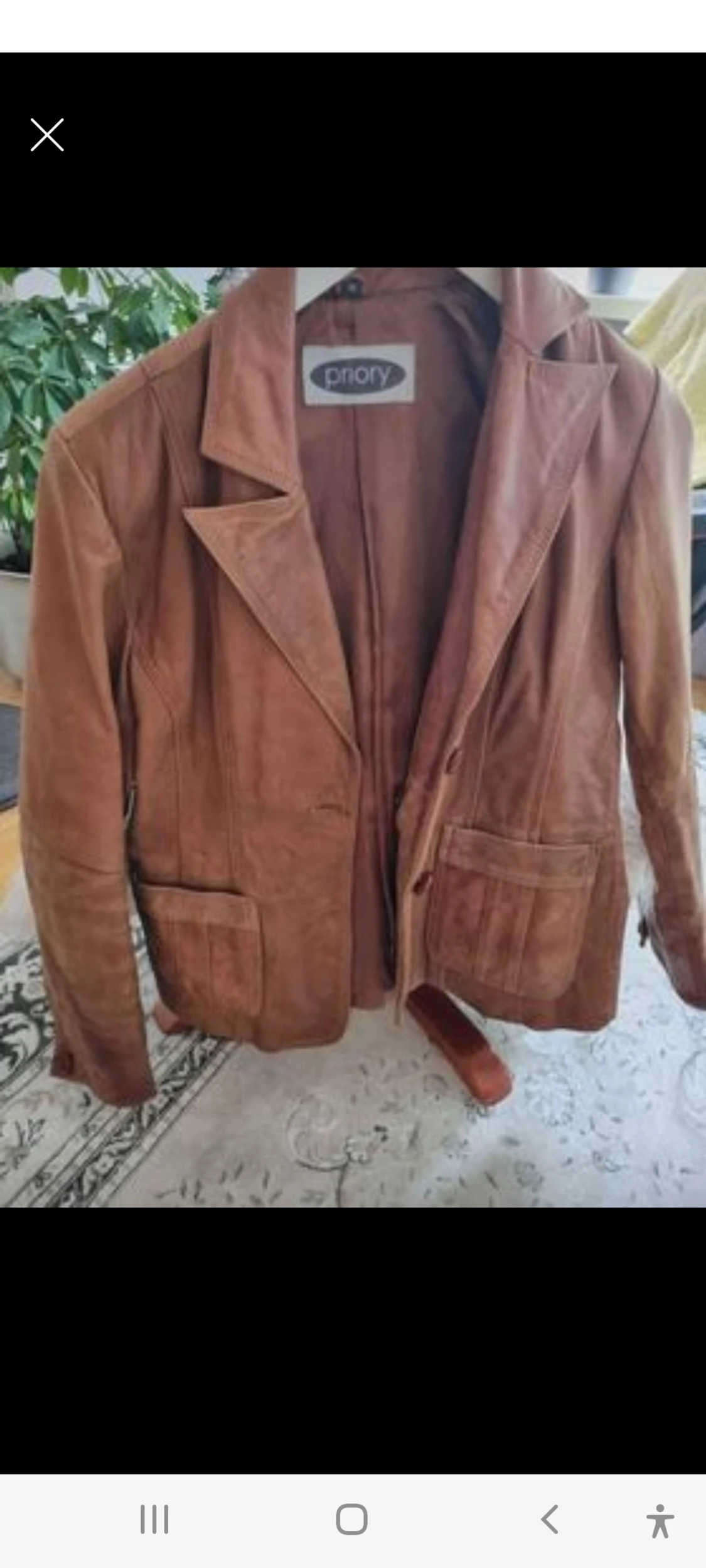 Skinnjacka Kvinnlig modell